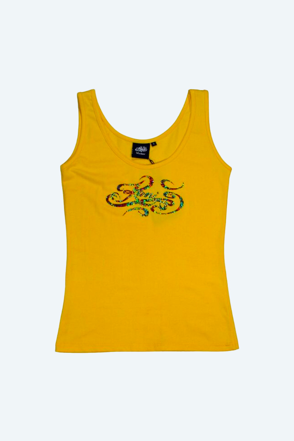 Camiseta Kani De Tirantes Amarilla