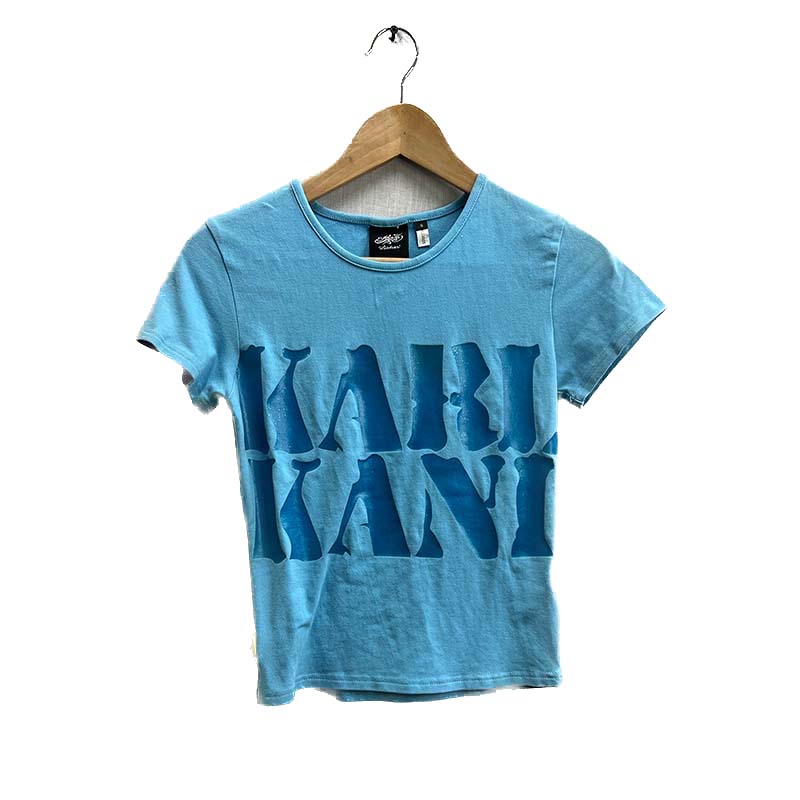 Karl Kani Camiseta KANI LADIES blue front s KL6049